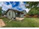 Backyard patio with grill, outdoor bench, and garden at 3722 Monterey Pl, Boulder, CO 80301