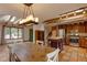 Open concept kitchen features wood cabinets, stainless steel appliances, skylights, and a large dining area for Gathering gatherings at 3722 Monterey Pl, Boulder, CO 80301