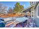 Inviting outdoor deck with covered dining area perfect for enjoying outdoor meals at 4702 S Biscay Ct, Aurora, CO 80015