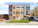 Beautiful multi-story home with a well-manicured lawn, modern architecture, and a charming, welcoming entryway at 1930 Grove St # 2, Denver, CO 80204