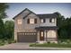 Charming two-story home featuring stone accents, a covered porch, and a well-maintained front yard at 2142 S Irvington St, Aurora, CO 80018