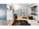 Well-lit entryway featuring modern furniture and decor with light wood floors at 960 N Pennsylvania St # 6, Denver, CO 80203