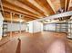 Unfinished basement showcasing the home's infrastructure at 8730 E Roundtree Ave, Greenwood Village, CO 80111