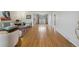 Bright, open living room with hardwood floors and modern furnishings at 4940 Fenton St, Denver, CO 80212