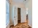 Spacious closet with ample storage shelving, and natural light is perfect for keeping things organized at 66 E 45Th Ave, Denver, CO 80216