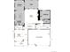 Floor plan showcasing the gourmet kitchen, sunroom, and 3-car garage at 4741 Twelve Oaks Way, Castle Rock, CO 80104