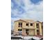 New construction in progress featuring the modern farmhouse design with framing and BLVD Builders signage at 2778 Utica St, Denver, CO 80212