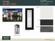 Exterior finishes including body paint, trim, masonry, lighting fixture and front door at 2778 Utica St, Denver, CO 80212