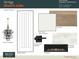Interior finishes including entry chandelier, flooring, fireplace and paint colors at 2778 Utica St, Denver, CO 80212