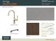 Rooftop level finishes including cabinet hardware, cabinetry, countertops, faucet and flooring at 2778 Utica St, Denver, CO 80212