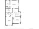 Upstairs floor plan features Primary bedroom, bathrooms, walk-in closet and additional bedrooms at 9338 W 107Th Mews, Westminster, CO 80021