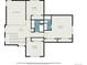 Upstairs floor plan featuring three bedrooms and two baths, with open to below space at 19232 E Adriatic Pl, Aurora, CO 80013