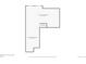 Floor plan displaying unfinished basement layout and dimensions at 1308 E Hopkins Dr, Elizabeth, CO 80107
