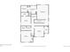 A detailed floor plan of the second floor shows the room and bathroom layouts of the home at 1308 E Hopkins Dr, Elizabeth, CO 80107