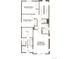 Second-floor plan showing a primary bedroom with walk-in closet, bedrooms, bath, and laundry at 11481 E Briarwood Cir, Centennial, CO 80112