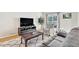 Comfortable living room with modern furniture, a large window, and natural light that makes the room bright at 909 Burning Bush Pt, Monument, CO 80132