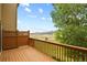 Deck overlooking scenic landscape and mountains at 985 Burning Bush Pt, Monument, CO 80132