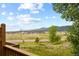 Deck with mountain and neighborhood views at 985 Burning Bush Pt, Monument, CO 80132