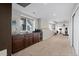Spacious basement bar area, conveniently located near the exercise room, and additional windows at 26741 E Arbor Dr, Aurora, CO 80016