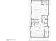 Floor plan of the basement with dimensions for the billiards room, wine cellar, and bar at 639 S Williams St, Denver, CO 80209