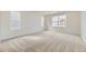 Bright bedroom with carpet floors, white walls, and a large window at 8867 Waterleaf Ln, Littleton, CO 80125
