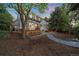 Outdoor bar and entertainment area with exterior lights at 5227 S Geneva St, Englewood, CO 80111