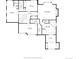Detailed floor plan showcasing the layout of the home's second floor at 5227 S Geneva St, Englewood, CO 80111