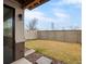 View of a spacious backyard with wood fence and low-maintenance landscaping at 5469 S Curtice St # E, Littleton, CO 80120