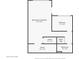 Basement floor plan featuring basement, bedroom, closets and bathroom at 5469 S Curtice St # E, Littleton, CO 80120