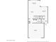 Layout featuring the dining room, kitchen, living room, bathroom and garage on the first floor of the home at 5469 S Curtice St # E, Littleton, CO 80120
