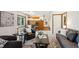 Comfortable living room with cozy seating and seamless access to the kitchen, perfect for entertaining at 4338 S Alton St, Greenwood Village, CO 80111