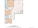 Layout featuring primary bedroom, living room, dining area, kitchen, bedrooms, baths, foyer, WIC and laundry at 17857 Lapis Ct, Monument, CO 80132