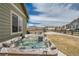 Backyard hot tub at 17857 Lapis Ct, Monument, CO 80132