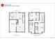 Detailed floor plan showcasing the layout of this three-bedroom, two-bath home at 3728 W 1St Ave, Denver, CO 80219