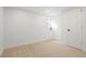 Finished basement with bright lighting and neutral carpet, perfect for flexible use at 9101 Clarkson St, Thornton, CO 80229