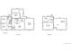 Detailed floor plan showcasing the layout of the main level, upper level and basement at 85 S Flower St, Lakewood, CO 80226