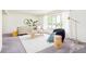 Bright living room with a large window, neutral furniture, and a modern rug at 85 S Flower St, Lakewood, CO 80226