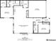 Detailed floor plan showcasing the layout of the 2-bedroom, 2-bathroom home's 1,429 square feet at 311 Josef Cir, Fort Lupton, CO 80621