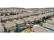 Aerial view showcasing the house's location within a residential community at 2389 Quartz St, Castle Rock, CO 80109