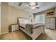 Cozy bedroom featuring a full-size bed and modern nightstands at 2389 Quartz St, Castle Rock, CO 80109