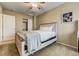 Charming bedroom with a full-size bed and closet at 2389 Quartz St, Castle Rock, CO 80109