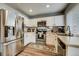 Modern kitchen with stainless steel appliances at 2389 Quartz St, Castle Rock, CO 80109