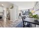 Kitchen and dining area with an open floor plan at 755 Kenton St, Aurora, CO 80010