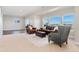 Finished basement with plush carpet, lots of light and ample space for entertaining at 3047 Deer Creek Ranch Loop, Parker, CO 80138