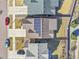 This aerial view shows a home with solar panels on the roof at 18101 E 44Th Pl, Denver, CO 80249