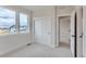 Bedroom with a closet and large window at 5575 Moosehead Cir, Longmont, CO 80503