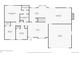 Detailed floor plan showcasing the layout of the first floor with labeled rooms and dimensions at 142 S Fillmore Ave, Louisville, CO 80027