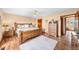 Bedroom with a large window and ample closet space at 225 Briscoe Ln, Castle Rock, CO 80109