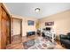 Comfortable home office featuring a large window and workspace at 225 Briscoe Ln, Castle Rock, CO 80109