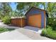 A one car garage made out of wood is ready to park your car at 300 E Cleveland St, Lafayette, CO 80026